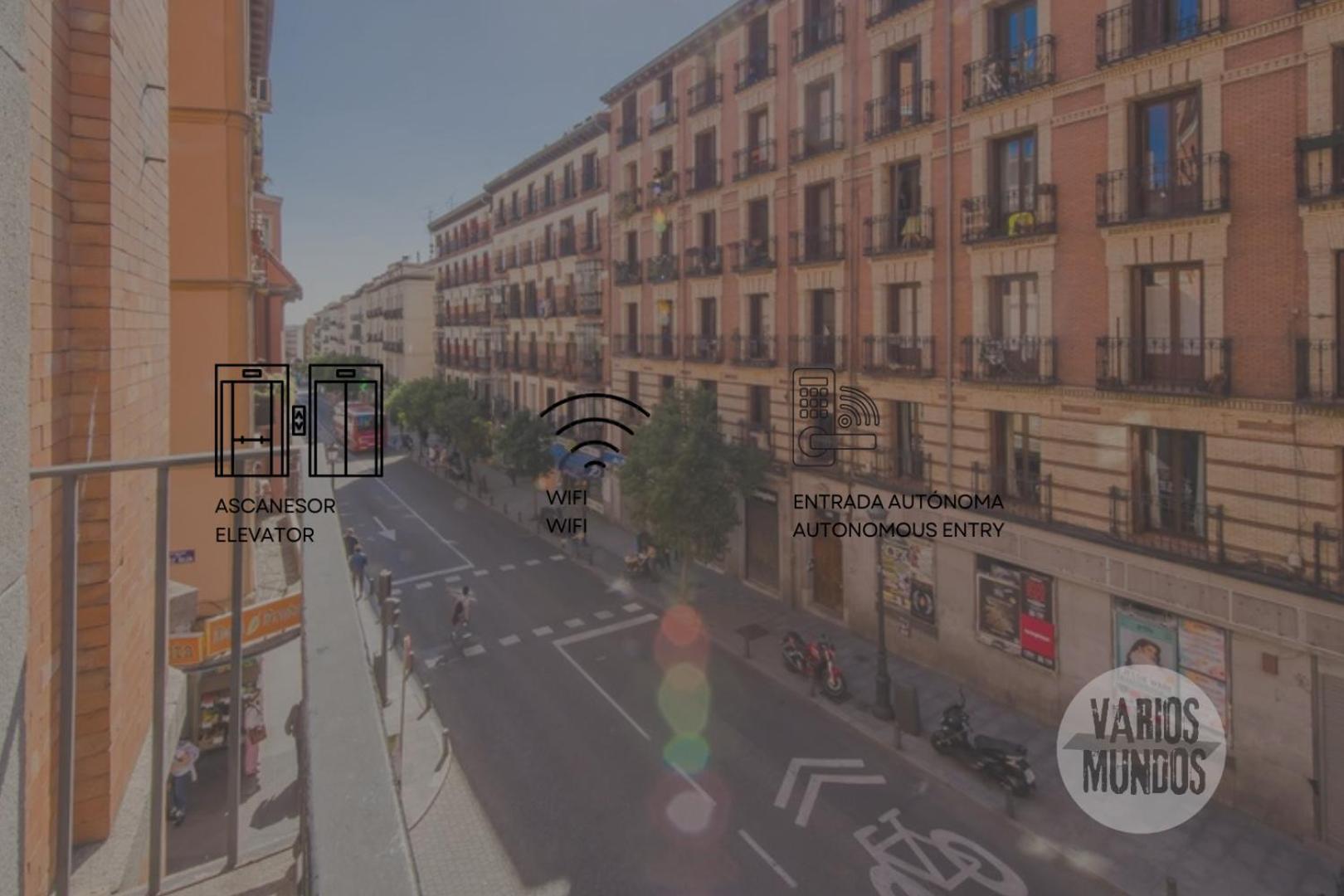 New Apt Para 7Pax En El Corazon De Madrid-Centro المظهر الخارجي الصورة