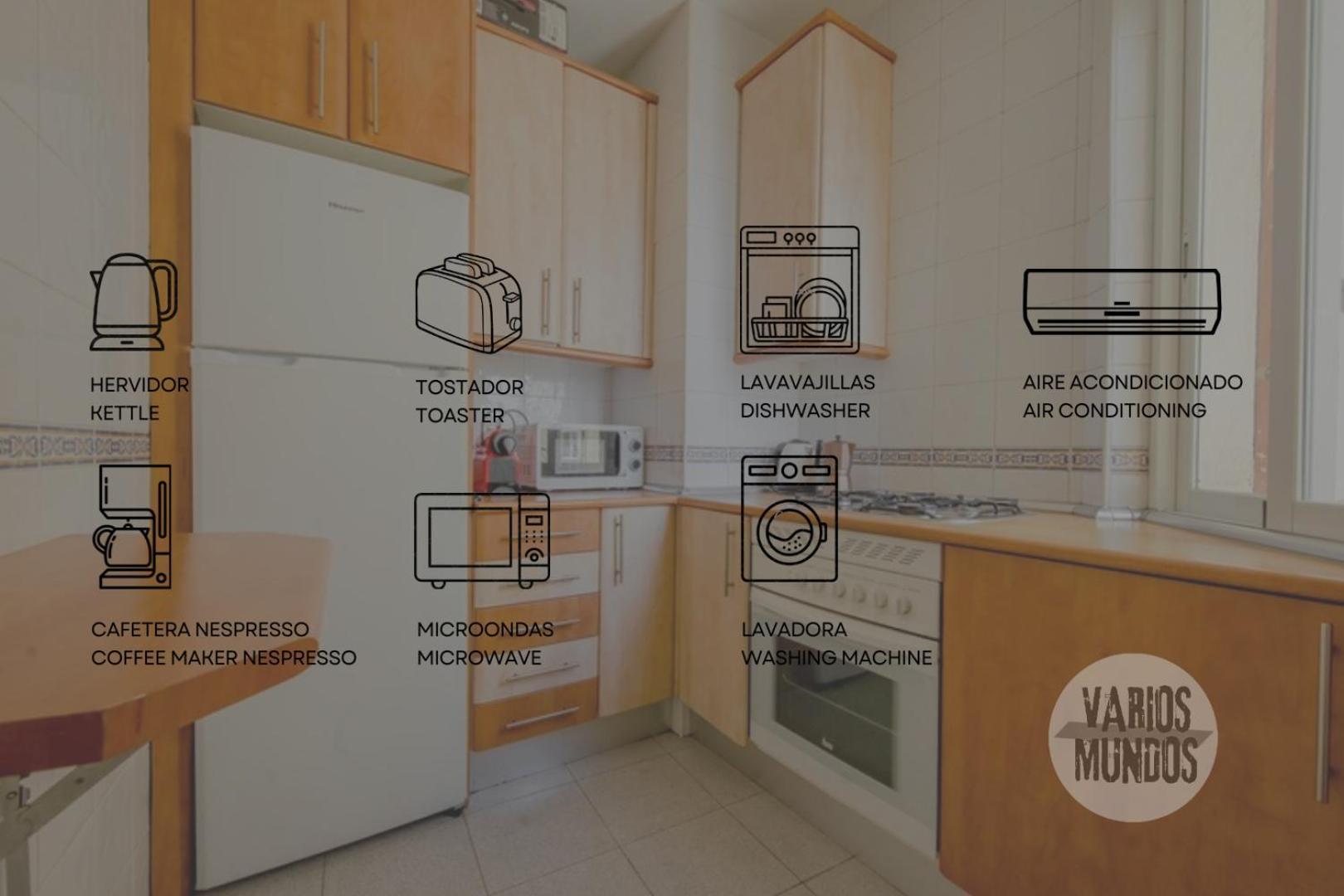 New Apt Para 7Pax En El Corazon De Madrid-Centro المظهر الخارجي الصورة